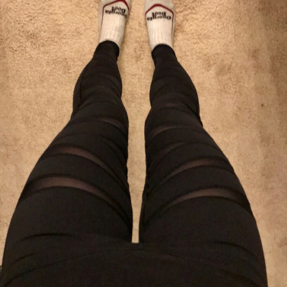 Wunder under high rise mesh tight